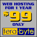 1-Year Web Hosting for only US$99.